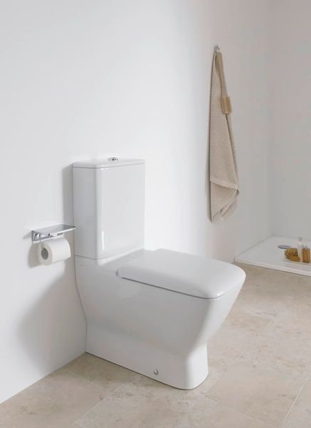 Компакт-підлоговий злив вертикальний 6/3л в комплекті з сидінням з системою плавного опускання LAUFEN PALACE H8247060000001R 99173 фото