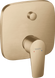 Змішувач для душу прихованого монтажу HANSGROHE TALIS E 71745140, бронза сатин 68709 фото 1