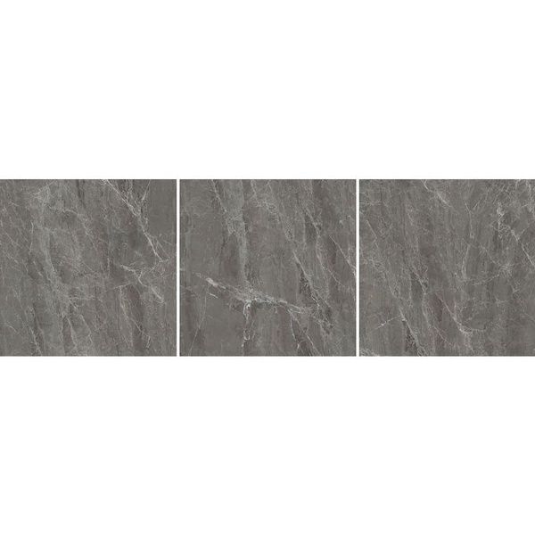 Керамическая плитка INSPIRO 9018P white line grey stone, 900x900 78134 фото