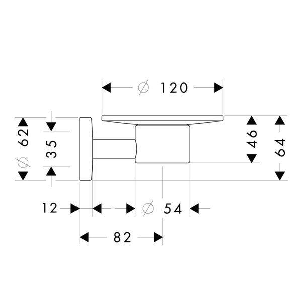 Мильниця HANSGROHE LOGIS 40515000 29854 фото