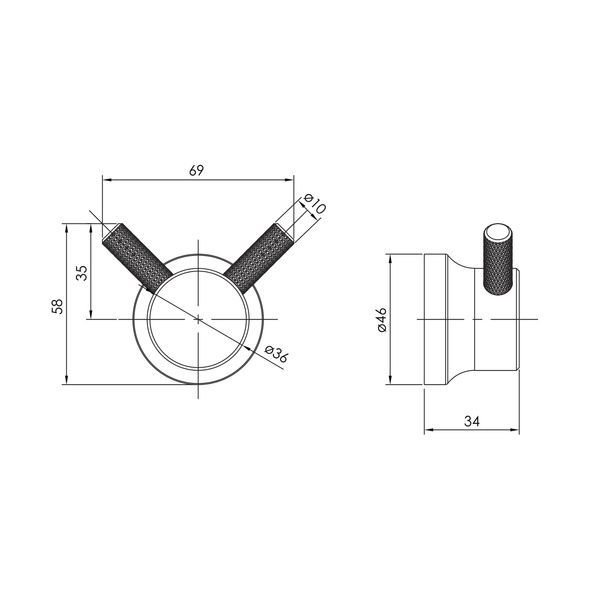Крючок для ванной комнаты IMPRESE BRENTA ZMK071901210, хром 71186 фото