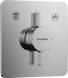 Смеситель для душа скрытого монтажа HANSGROHE DUOTURN Q 75414000 94884 фото 1