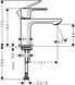 Смеситель на раковину для холодной воды HANSGROHE REBRIS S 72503670, черный матовый 800004217 фото 2