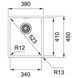 Кухонна мийка FRANKE BOX BXX 210/110-34 127.0369.056, нержавіюча сталь 800006957 фото 2