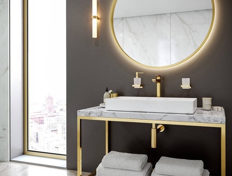 Стаканчик для зубных щеток HANSGROHE ADDSTORIS 41749340, черный матовый хром 89162 фото