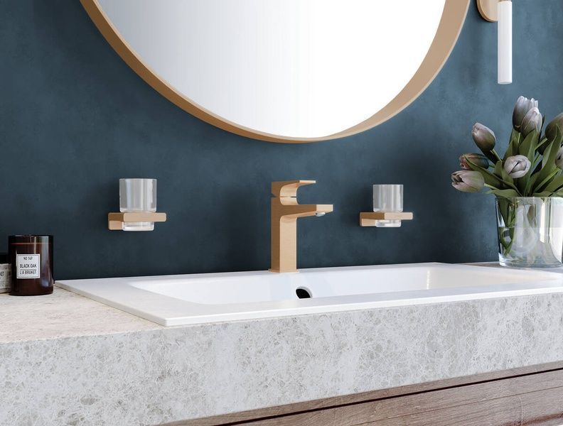 Стаканчик для зубных щеток HANSGROHE ADDSTORIS 41749340, черный матовый хром 89162 фото