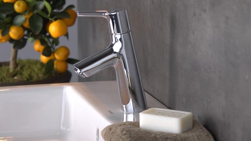 Змішувач для раковини з донним клапаном HANSGROHE TALIS S 72015000 62410 фото
