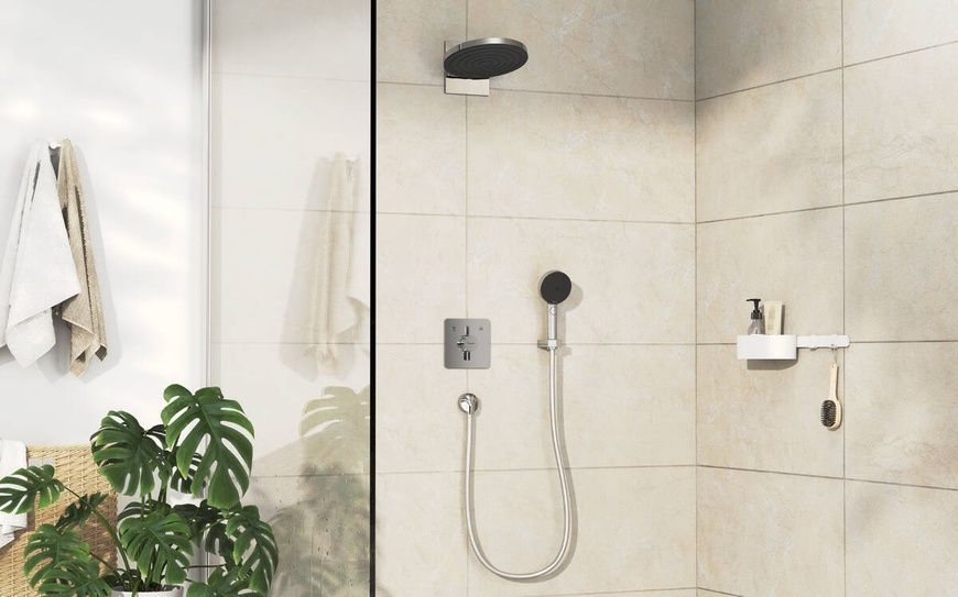 Смеситель для душа скрытого монтажа HANSGROHE DUOTURN Q 75414000 94884 фото