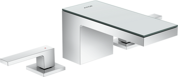 Смеситель для раковины AXOR MYEDITION 47050000, на 3 отверстия, 70, с донным клапаном Push-Open 73222 фото