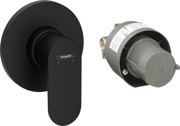 Смеситель для душа скрытого монтажа HANSGROHE REBRIS S 72648670, черный матовый 800003918 фото