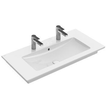 Умывальник накладной VILLEROY & BOCH VENTICELLO 4104AK01, 100x50, белый 800005767 фото