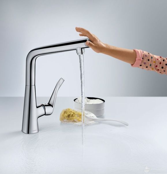 Смеситель для кухонной мойки HANSGROHE METRIS 14823000 39040 фото