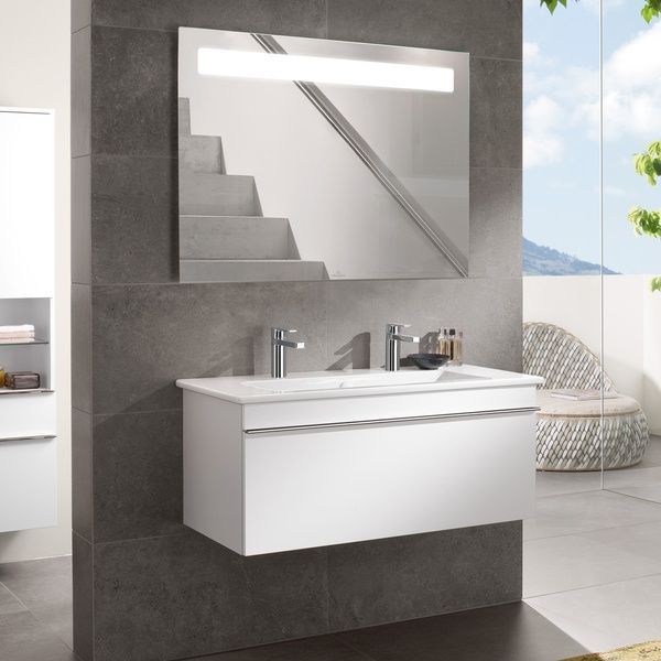 Умывальник накладной VILLEROY & BOCH VENTICELLO 4104AK01, 100x50, белый 800005767 фото