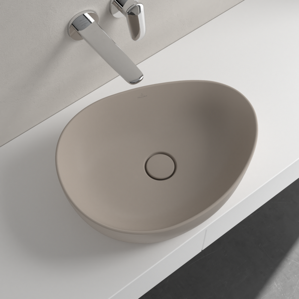 Умивальник на стільницю VILLEROY & BOCH ANTAO 4A7351AM, 51x40см, Ceramic Plus, бежевий 96145 фото