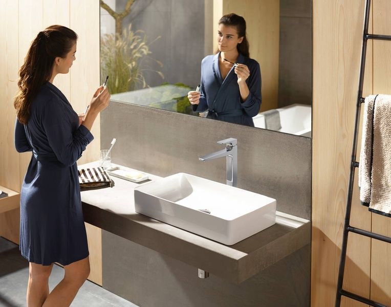 Змішувач для умивальника HANSGROHE METROPOL 32512990, золото 75894 фото