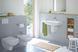Унитаз подвесной с крышкой DURAVIT D-CODE 45700900A1, Rimless 565x400х450 мм 76058 фото 3