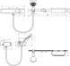 Набір душовий HANSGROHE WALLSTORIS 24250700, білий 81540 фото 2