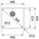 Кухонная мойка FRANKE BOX BXX 210/110-45 127.0369.250, нержавеющая сталь 800006958 фото 2