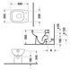 Унітаз підлоговий DURAVIT D-CODE 21080900002 800006208 фото 2