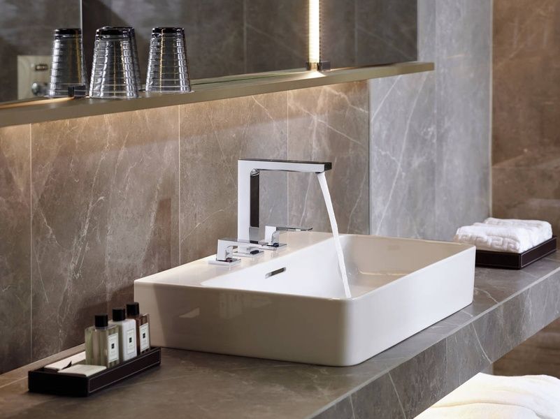 Смеситель для раковины HANSGROHE METROPOL 32515670, черный матовый 76612 фото