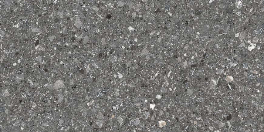 Керамогранит INSPIRO 600х1200 TERRAZZINO DARK GLOSSY 98707 фото