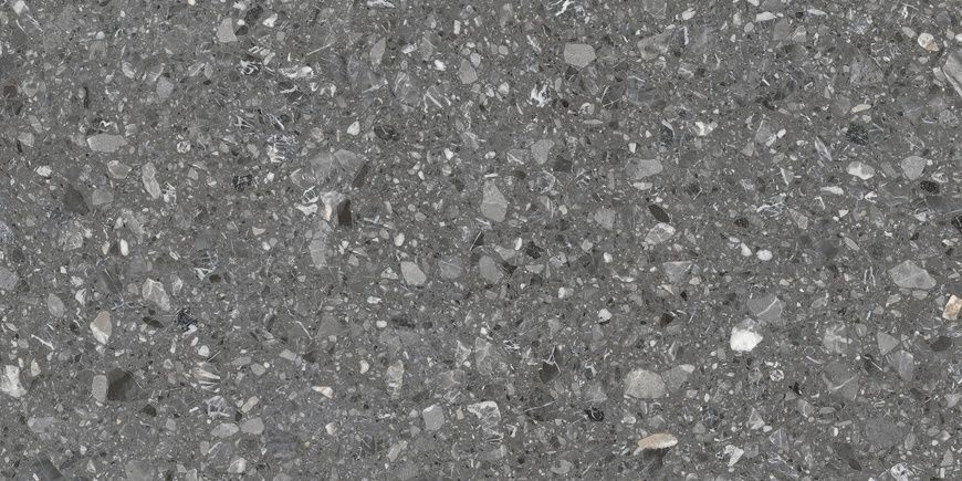 Керамогранит INSPIRO 600х1200 TERRAZZINO DARK GLOSSY 98707 фото