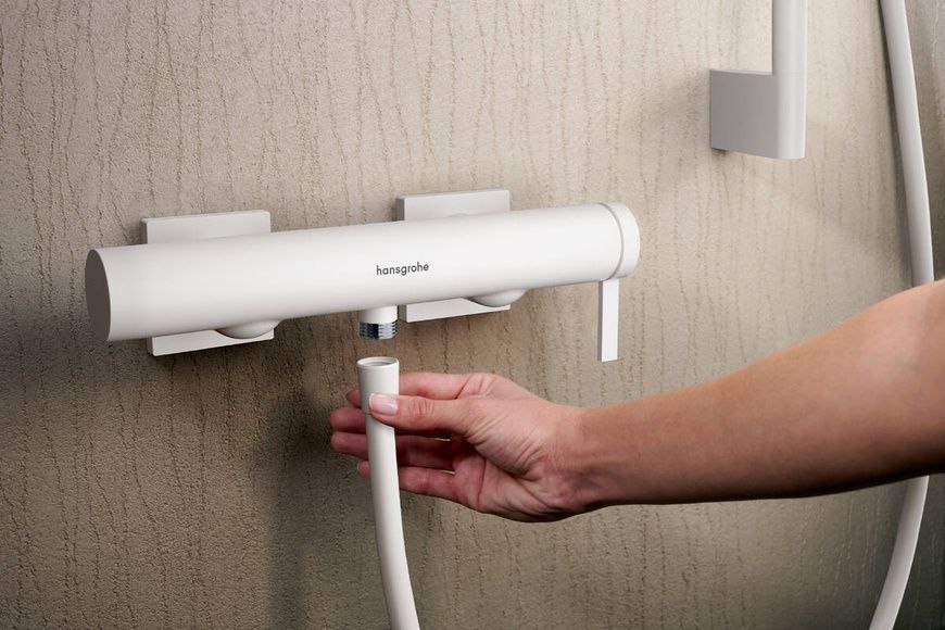 Змішувач для душу HANSGROHE TECTURIS E 73620700, білий матовий 800003868 фото