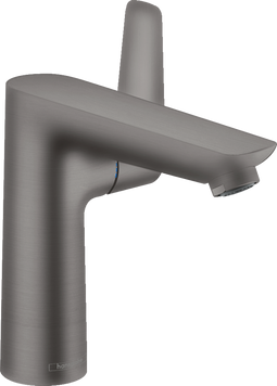 Смеситель для раковины со сливным гарнитуром HANSGROHE TALIS E 71754340, черный матовый хром 76611 фото