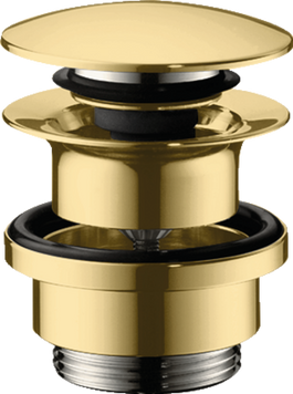 Донний клапан для раковини HANSGROHE 50100990, золото глянсовий 73870 фото