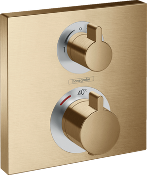 Термостат для душа HANSGROHE ECOSTAT 15714140, бронза сатин 71313 фото