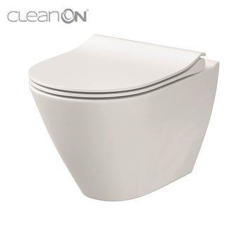 Унитаз подвесной CERSANIT CITY K701-104, 743Clean On Slim, белый 80000003360 фото