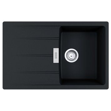 Кухонная мойка FRANKE CENTRO CNG 611-78 114.0701.815, оникс 800006909 фото