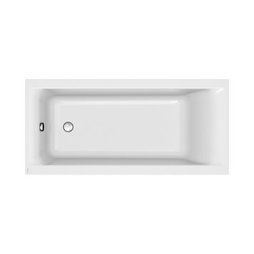 Ванна акрилова прямокутна CERSANIT LARGA S301-305, 160x75, білий 800001465 фото