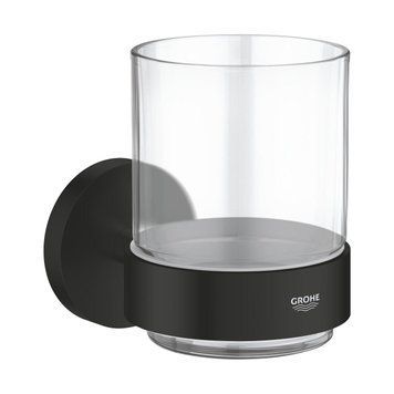 Стакан для ванны GROHE ESSENTIALS 1022562430, черный матовый 95897 фото