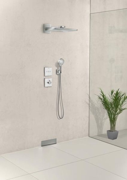 Термостат для душу скляний HANSGROHE SHOWERSELECT 15734400, білий 51258 фото