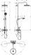 Showerpipe з термостатом і верхнім душем 240 1jet AXOR MONTREUX 16572820, нікель 800005198 фото 2