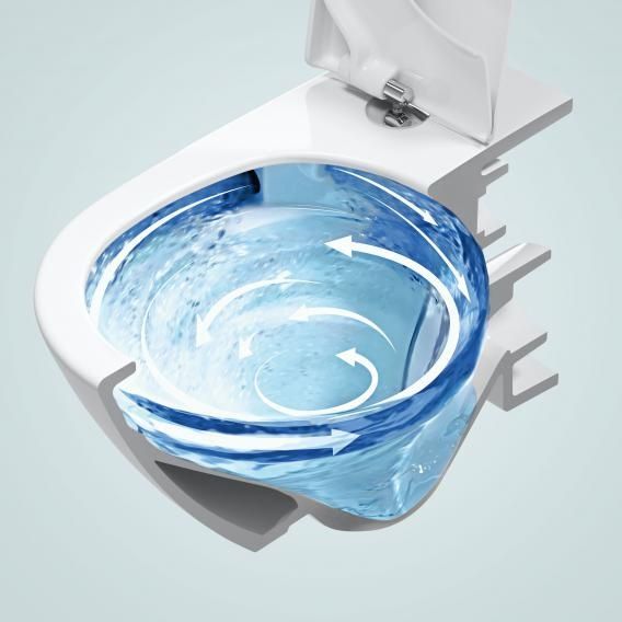 Унітаз із кришкою VILLEROY & BOCH SUBWAY 3.0 A4670TS01+41755000 комплект з гачком HANSGROHE, білий глянсовий 86127 фото