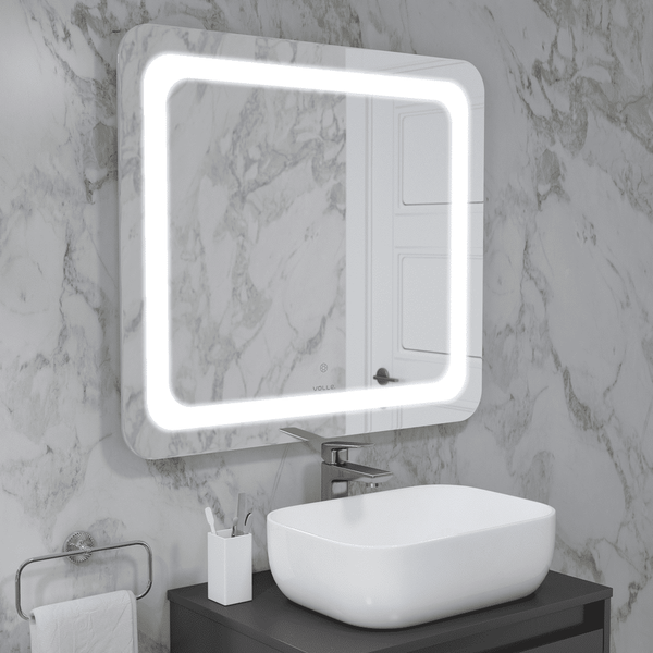 Зеркало для ванной комнаты с подсветкой VOLLE LUNA TANGA 1648.52121700 89091 фото