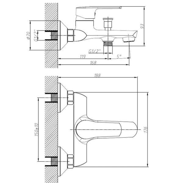 Набір змішувачів IMPRESE KIT kit21081 48525 фото
