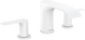 Смеситель для раковины с донным клапаном HANSGROHE VIVENIS 75033700, белый матовый 800004069 фото 1