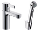 Смеситель для раковины с гигиеническим душем HANSGROHE METRIS S 31160000 13017 фото 1