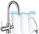 Смеситель для кухни с подключением фильтрованной воды IMPRESE DAICY 55009-U+FMV3ECOSTD 58614 фото