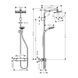 Душова система з термостатом HANSGROHE WATERFORMS 26986000 84196 фото 2