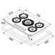 Газова варильна поверхня FRANKE MARIS FHMF 755 4G DC C BK 106.0541.752 800006359 фото 2