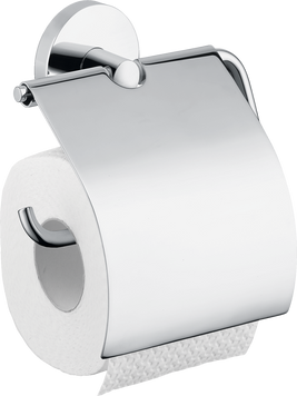 Держатель туалетной бумаги с крышкой HANSGROHE LOGIS 40523000 33006 фото