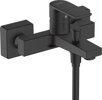 Смеситель для ванны HANSGROHE VERNIS SHAPE 71450670, черный 81650 фото