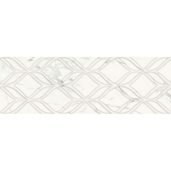 Керамічна плитка QUA calacatta marmi mat floral dekofon rec, 300x900 83009 фото