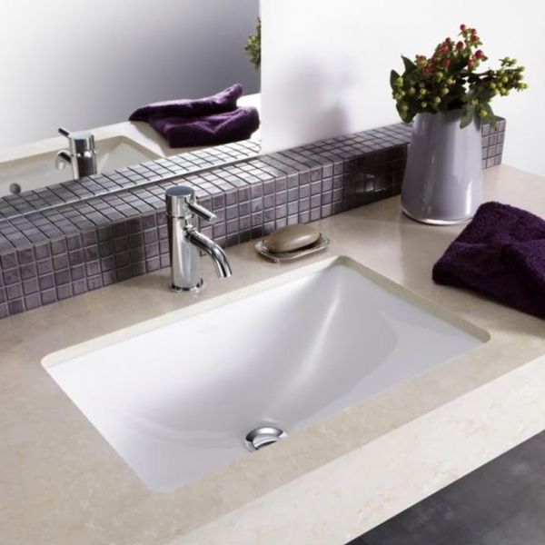 Умывальник встроенный VILLEROY & BOCH LOOP & FRIENDS 61630001, 60x40,5, белый 46885 фото