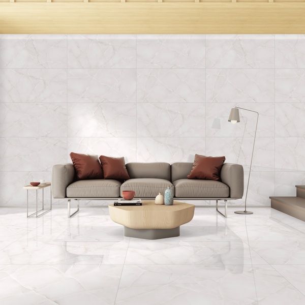 Керамогранит 600Х1200 INSPIRO CEDAR SNOW WHITE GLOSSY, Cedar Snow White 99274 фото