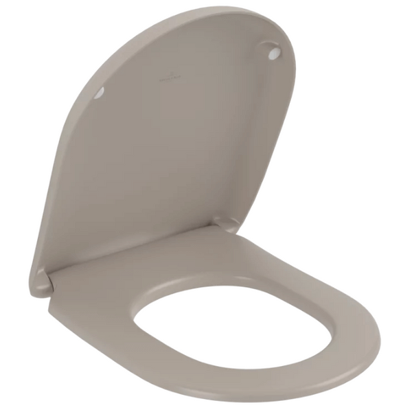 Кришка для унітазу VILLEROY & BOCH ANTAO 8M67S1AM, SoftClosing, Ceramic Plus, бежевий 800005869 фото